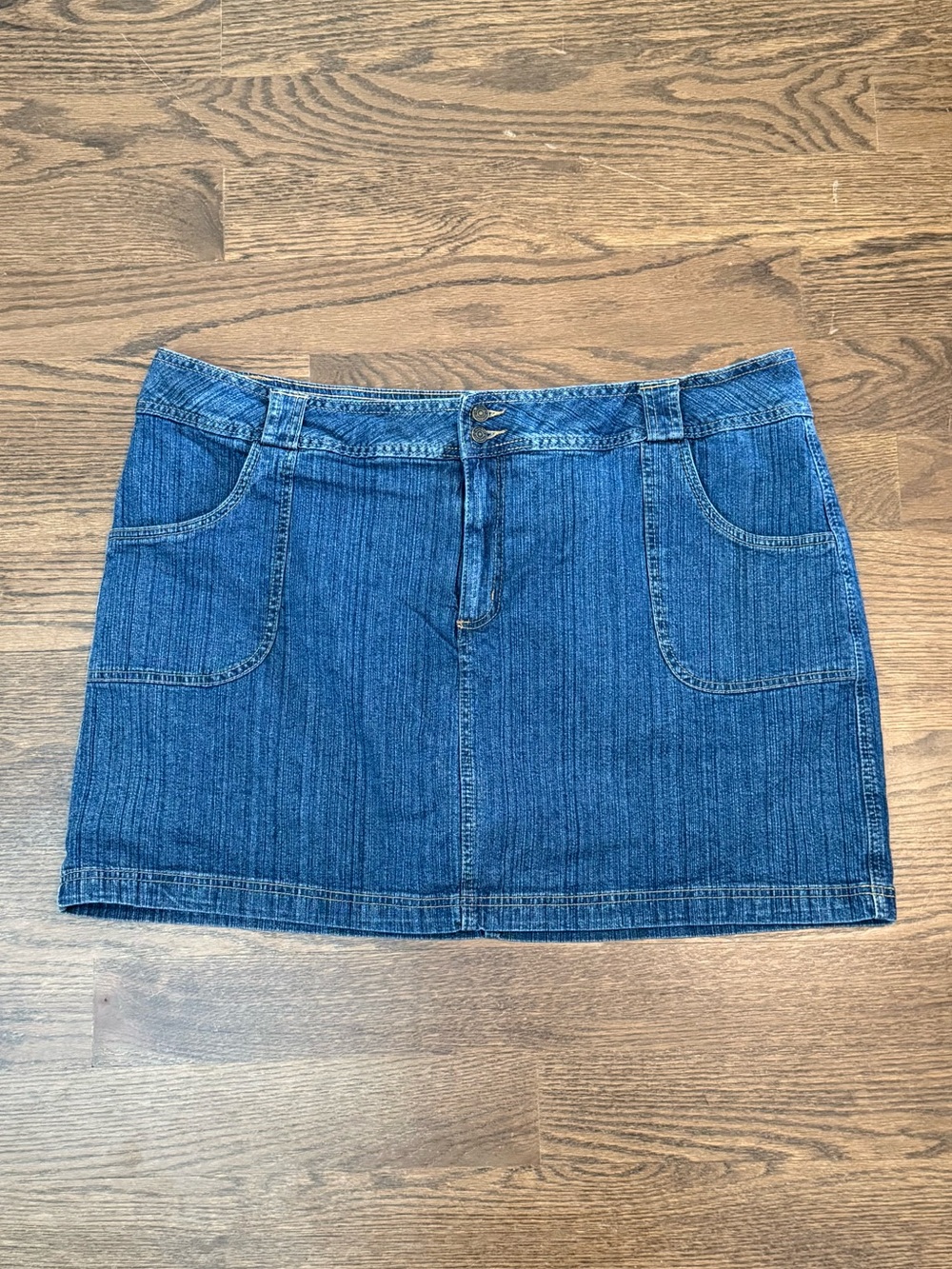 St. John's Bay Women's Denim Jean Skort Sz 20